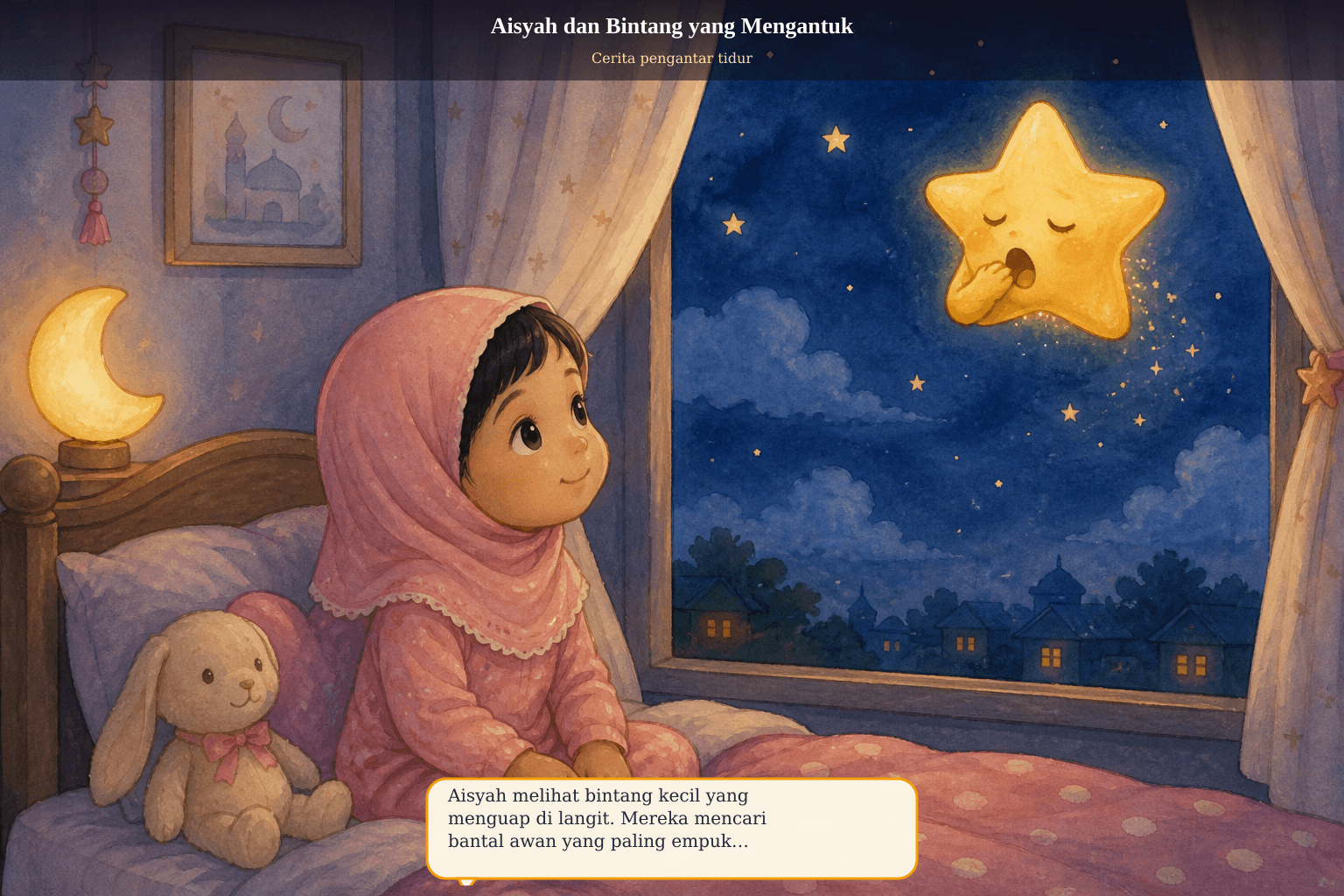 Aisyah dan Bintang yang Mengantuk