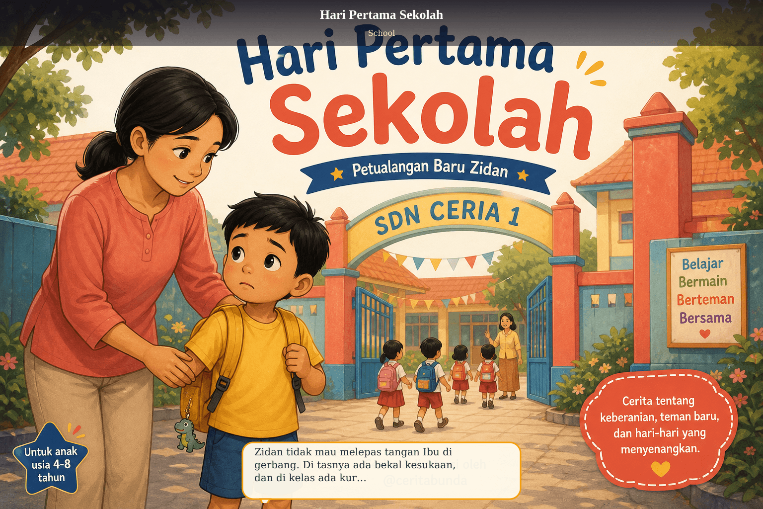 Hari Pertama Sekolah