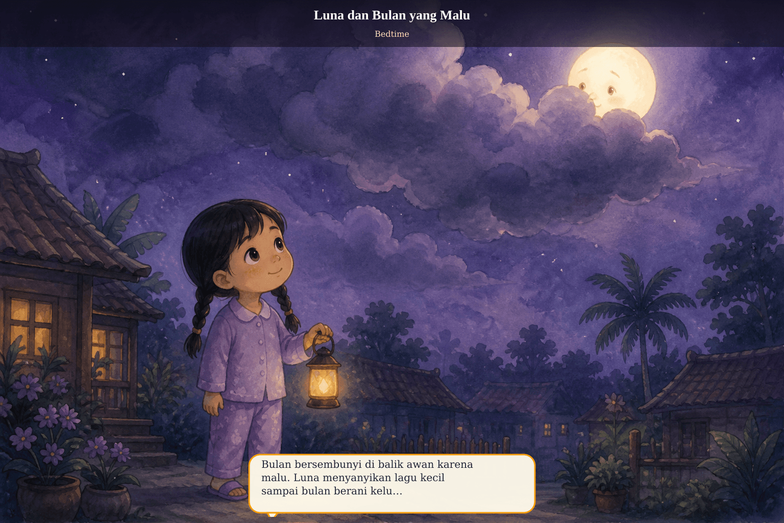 Luna dan Bulan yang Malu